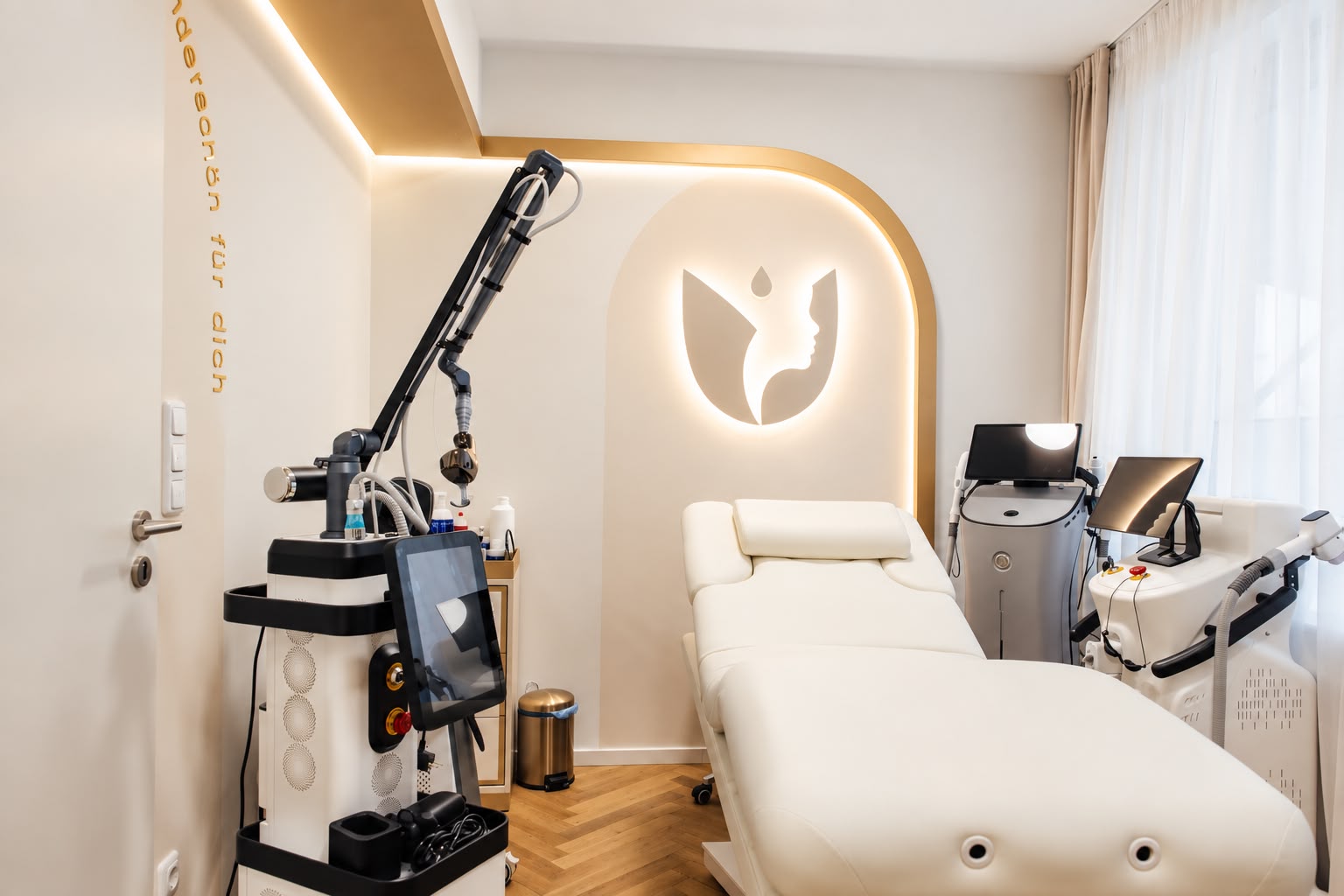 Praxisräume der DIVINE Medica für ästhetische Medizin in München