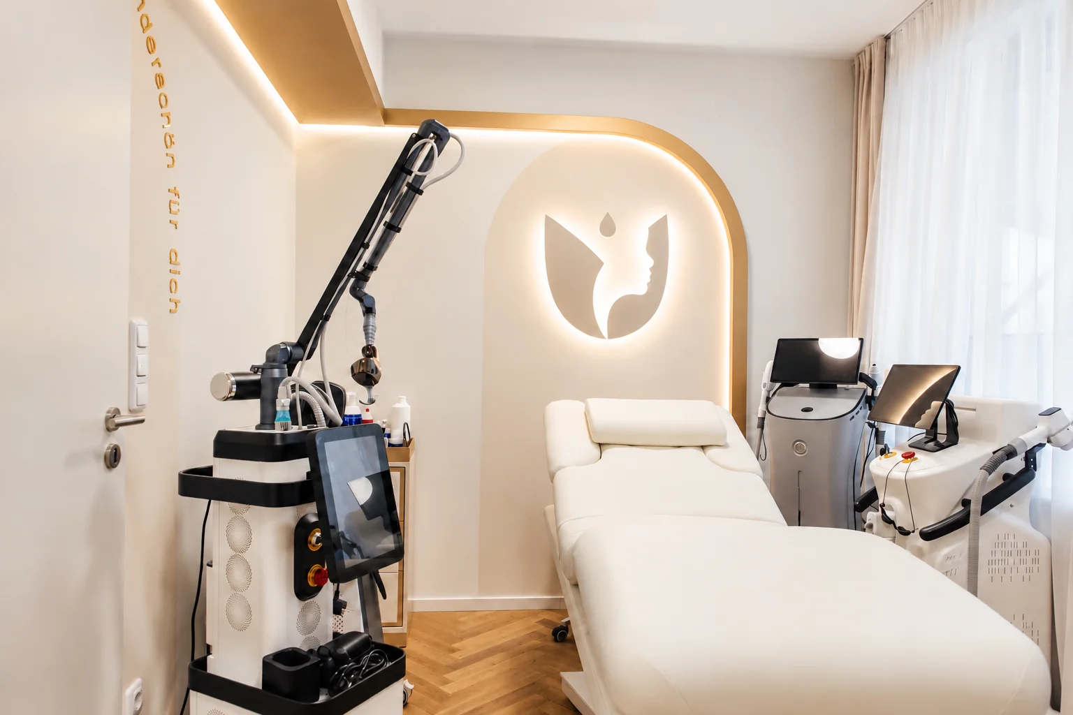 Praxisräume der DIVINE Medica für ästhetische Medizin in München